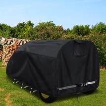 Log Splitter Cover Waterproof Heavy Duty Windproof Design 95&quot; L×49&quot; W×42... - $51.98