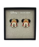 Disney X Baublebar Earrings Mickey Mouse Thanksgiving Turkey Holiday Post - $544.00 MXN