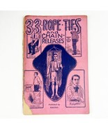 Antique 33 Rope Ties &amp; Chain Releases Burling Hull 1915 Magnotrix Magic ... - $49.99
