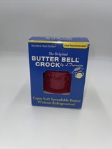 The Original Butter Bell Crock L. Tremain Maraschino Cherry Red Ceramic ... - £23.31 GBP