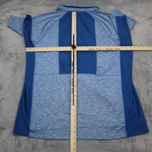 Duluth Trading Shirt Men XL Teal Blue Polo Short Sleeve Golf Fishing Casual - $19.78