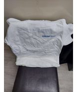 Pack of 4 White T Shirts Heavy Weight 100% Cotton Large Size with Prints - $6.79 CAD