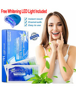 Professional Strength Enamel Safe LED Advanced Teeth Whitening Strips 28... - $199.02 MXN