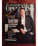 Rare METROPOLITAN OPERA NEWS Magazine July 2012 Gerald Finley Elly Ameling - $16.12