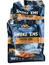 Bear Mountain BBQ Woods Savory BBQ  Smoke ‘Ems Smooth Smoky Flavor - 2 pack - £7.70 GBP