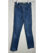 Vintage Calvin Klein Womens Jeans Size 11 Made in USA 70&#39;s READ - $30.67