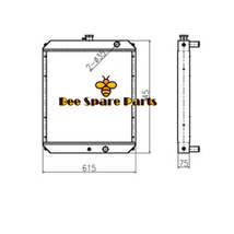 Fits Hyundai R80LC-7 R80-7 R80-7A Excavator Radiator 11N1-40010 11N1-40001 - £577.02 GBP