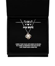 Love Wife Gifts, I Wish That Our Love was Enough to Make a Perfect Family and Li - £38.67 GBP