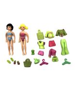 Polly Pocket Dolls Ana &amp; Polly Doll, Clothing, Shoes, and Accessories Set 7 - $17.95