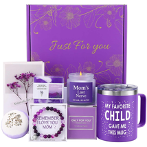 Mothers Day Gifts for Mom, Relaxing Spa Gift Basket Set Gifts, Unique Gifts for - £38.99 GBP