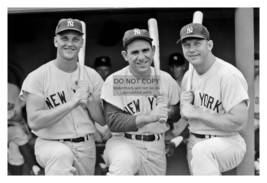Mickey Mantle, Yogi Berra, And Roger Marris New York Yankees 4X6 Photo - £6.36 GBP