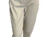 Talbots Light Tan Chino Pants Ankle Length Size 8 - $28.49