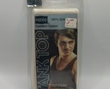 Vintage 1979 NOS Hanes 100% Cotton Tank Top Comfort Colors Beige Made In... - $69.83