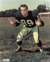 Gino Marchetti signed Baltimore Colts NFL Licensed 8x10 Photo HOF 72 (hands up) - £13.54 GBP