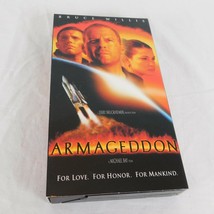 Armageddon VHS 1998 Bruce Willis Liv Tyler Ben Affleck Steve Buscemi Aer... - £3.92 GBP