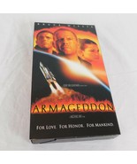 Armageddon VHS 1998 Bruce Willis Liv Tyler Ben Affleck Steve Buscemi Aer... - £3.93 GBP