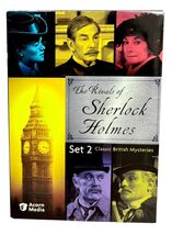 Rivals of Sherlock Holmes Set #2 Classic British Mysteries 4 DVD Set - $9.89
