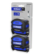 Kobalt - KB97324TW - Compact Tape Measure 25 ft. - 2 Pack - £39.27 GBP