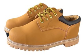 Vaultex Safety Shoes - Safe Steel Toe Work Shoes - Breathable Leather US Size 8 - £38.92 GBP