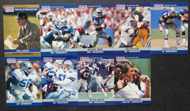 1990 Pro Set Series 1 Dallas Cowboys Team Set 9 Football Cards - £3.13 GBP