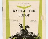 Waiting For Godot Program Criterion London England 1955 Woodthorpe Squir... - £45.36 GBP
