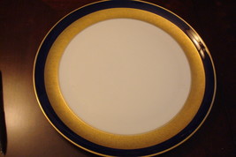 ARZBERG - HUTSCHENREUTHER, Germany Platter 22K gold, c1940s gold ,cobalt... - £61.94 GBP