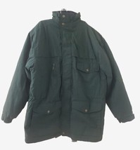 Pacific Trail Weatherproof Mens Winter Snow Jacket Coat SZ M Green Fleece Line* - £23.65 GBP
