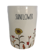 Rae Dunn Sunflower Candle Citrus Scented Flower Design Co-Worker Gift Id... - £23.69 GBP
