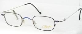 Vintage Von Bogen Vb 175 A Black /SILVER /BLUE Eyeglasses Von Bogen 45-24-139mm - £65.96 GBP