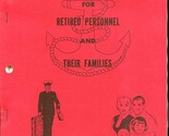 Navy Guide for Retired Personnel and Their Families NAVPERS 15891E March... - $9.90