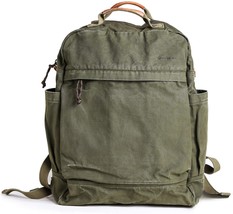 Women&#39;S Gootium Canvas Backpack Vintage Style Outdoor Travel Bag Men&#39;S Casual - £58.63 GBP