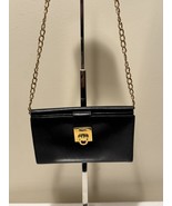 SALVATORE FERRAGAMO WALLET IN BLACK LEATHER NWOT - $385.69 CAD
