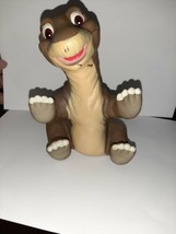 Land Before Time Pizza Hut Rubber Hand Puppet 1988 Littlefoot  Dinosaur - $15.59