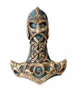 Alchemy Gothic Thor&#39;s Hammer Viking Warrior Mjolnir Wall Mount Decor V29... - £29.05 GBP