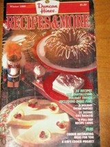 Duncan Hines Recipes &amp; More Paperback Cookbook - Vintage Fall 1990 - Great Cond. - £0.99 GBP