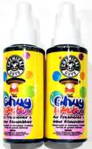 (2 Ct) Chemical Guys Chuy Bubblegum Car Air Freshener Odor Eliminator 4 Oz. - £15.85 GBP