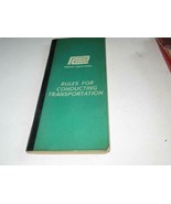 PENN CENTRAL RR- RULES FOR CONDUCTING TRANSPORATION HANDBOOK- APRIL 1968... - $17.05