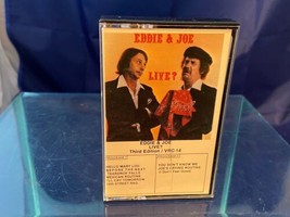 Eddie &amp; Joe Live? Third Edition Autographed Vintage Cassette Tape Comedy Country - £6.75 GBP