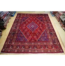 10x13 Hand Knotted Fine Quality Josheghan Wool Rug Red B-74571 * - £1,601.70 GBP