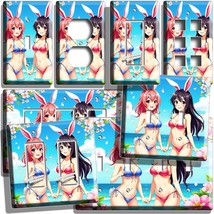 CUTE ANIME MANGA JAPANESE GIRLS LIGHT SWITCH OUTLET WALL PLATE ROOM HD A... - €8,66 EUR+