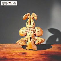 Ocarina Handcrafted Sepia Terracotta Musical Instrument - $62.18