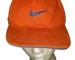 vintage Orange nike Blue swosh hat snapback with model number F8CCH - $20.00