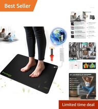 Rubber Grounding Mat - 15ft Cord, 16x24in for Balance &amp; Wellness Improve... - $74.20