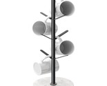 Marble Mug Holder Tree, 8 Hooks Coffee Cups Stand, New Upgraded Stable M... - $54.99