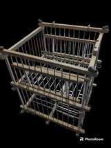 Hand Made By Raul Finch Wooden Bird Trap, Cage attachment, Jaula De Trampa - £18.40 GBP