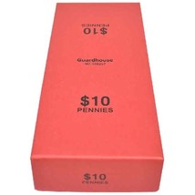 Rolled Coin Storage Box for Penny, Red by Guardhouse - $14.37 CAD