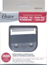 Original OSTER Blade Size 0000 For Classic 76 Star-Teq Power-Teq Titan 76918-016 - £25.97 GBP