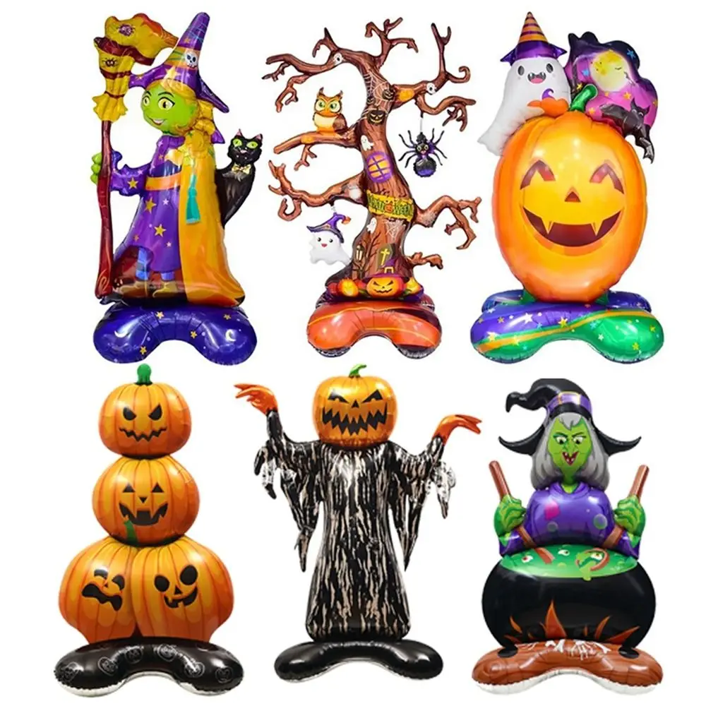 1pcs Large Inflatable Ghost Tree Pumpkin Witch Balloons Bat Mummy Balloon Scary - £8.30 GBP+