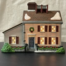 Dept 56 Jeremiah Brewster House New England Village Lighted Decoration - 1995 - £30.54 GBP