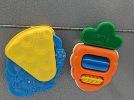 Fisher Price Activity Magnet Carrot Spinners Cheese Slider Vintage 1995 - £15.04 GBP
